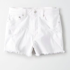 American Eagle Mom Shorts: White Size 2